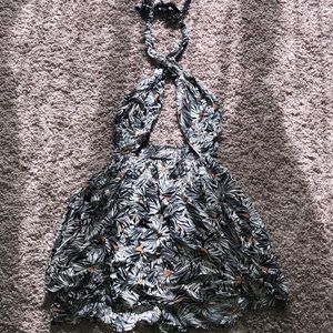 Free people backless dress